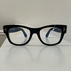 Tom Ford Black and Gold Eyeglasses